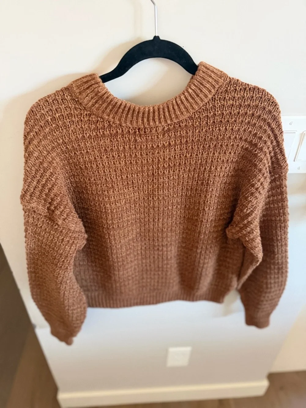 Universal Thread Chunky Crewneck Sweater - Camel Brown - Picture 6 of 9